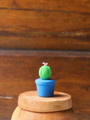 Cactus made from polymer clay