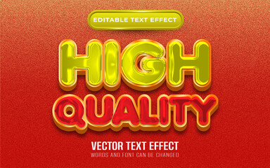 High quality text effect