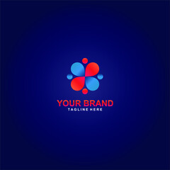 company logo vector
simple and elegant design