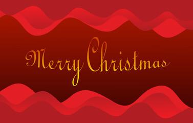 Merry Christmas Everyone, Vintage Background With Typography and Elements