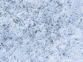 ise crystals in winter