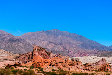rocky landscape with sky