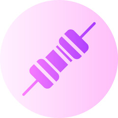 resistor gradient icon