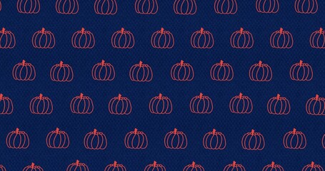 Full frame shot of squash pattern on blue background with copy space