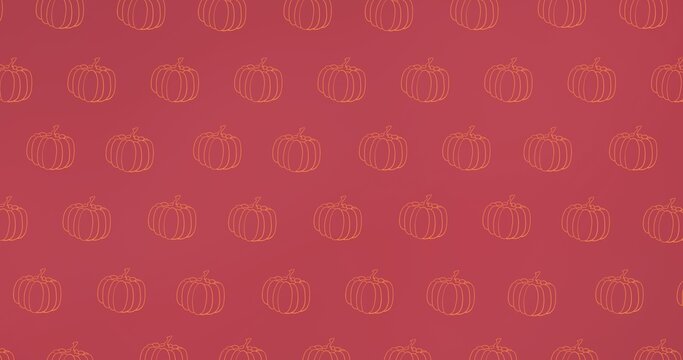 Full frame shot of squash pattern on red background with copy space
