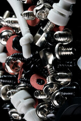 Bolts, screws, washers