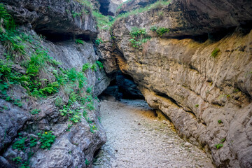 Obraz premium Salta gorge a unique natural phenomenon in Dagestan