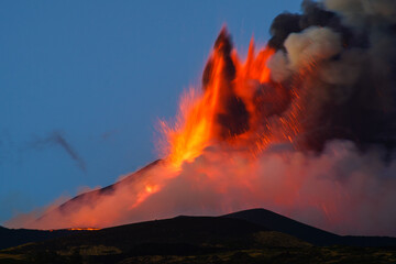 Fototapeta na wymiar Etna