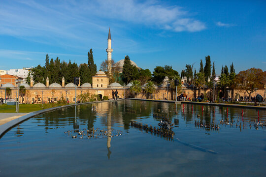 GEBZE - KOCAELI, TURKEY, December 8, 2012, The Coban Mustafa Pasha Complex is an Ottoman complex built by Mimar Sinan in the 16th century in the Gebze district of Kocaeli