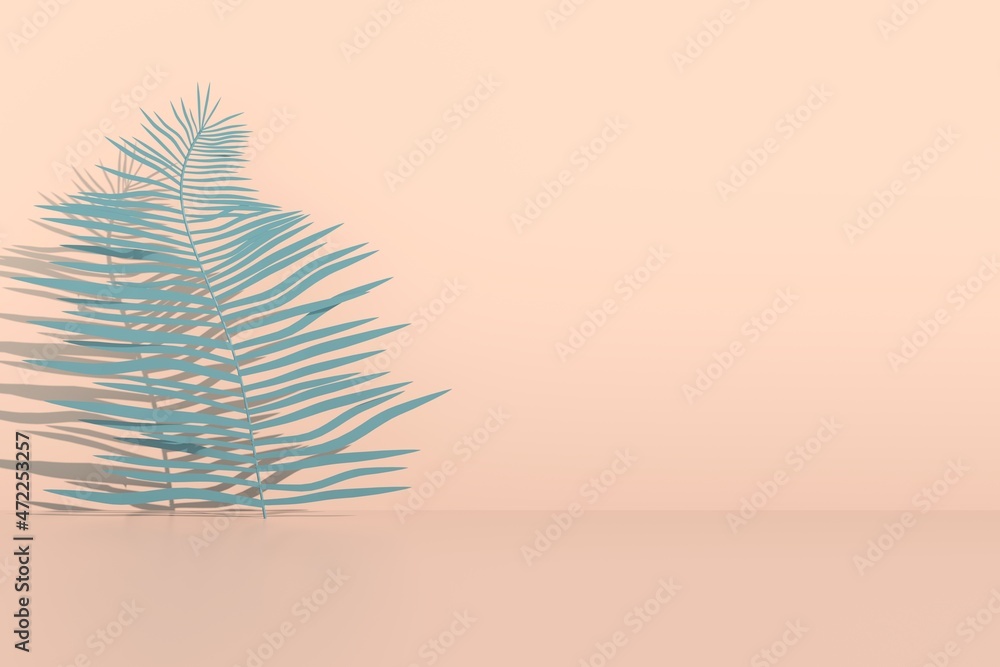 Poster abstract background for product presentation. empty scene with shadows. 3d rendering.