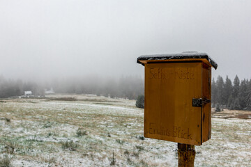 Winterwanderung auf dem Ruppberg durch den verschneiten Thüringer Wald - Thüringen
