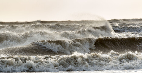 waves during a storm