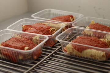 snack of day is pancake bolognese