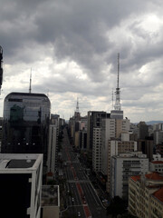 Fototapeta na wymiar São Paulo - Av. Paulista 
