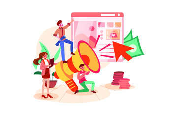 Marketing Team Working On Product Based Promotion