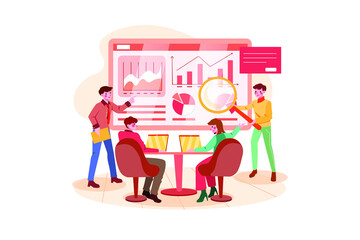 Marketing Team Discussing Market Trends In Meeting.