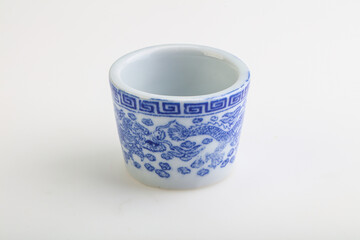 Empty Chinese cup for tea