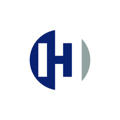 H INITIAL logo for business