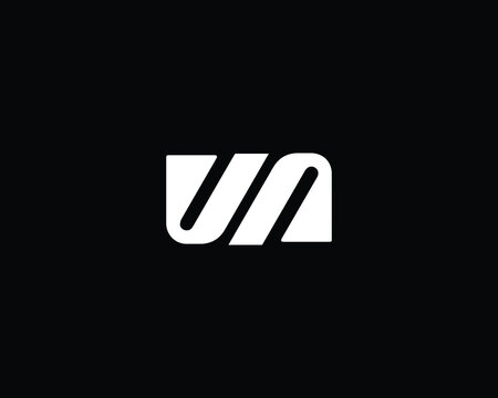 Creative Minimalist Letter VA Logo Design , Minimal VA Monogram