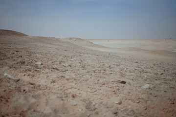 Giza Pyramids in Egypt, 2021.