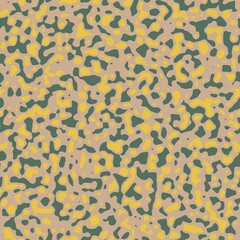 Seamless abstract non print resembling strange colored animal skin surface pattern design for print. High quality illustration. Psychedelic repeat minimal dot swatch for apparel, textile or background