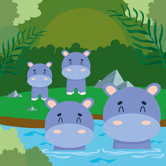 hippopotamus family cartel