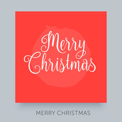 Merry Christmas typographic emblems set. Xmas vector logo, emblem, element, text design. Calligraphic lettering design card template.