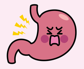 胃　キャラクター　胃痛