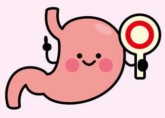 胃　キャラクター　マル