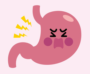 胃　キャラクター　胃痛