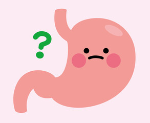 胃　キャラクター　ハテナ