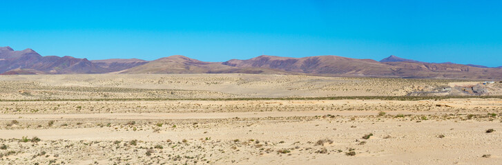 Fototapeta na wymiar Fuerteventura panorama