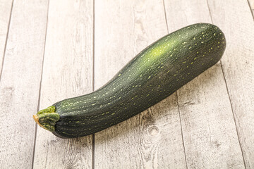 Tasty young organic natural zucchini