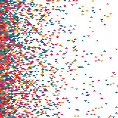 Abstract Geometric Pattern generative computational art illustration