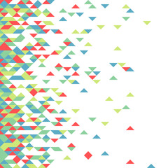 Abstract Geometric Pattern generative computational art illustration