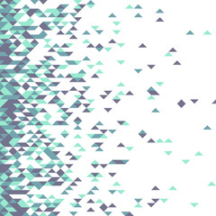 Abstract Geometric Pattern generative computational art illustration