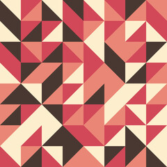 Fototapeta premium Abstract Geometric Pattern generative computational art illustration