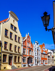 Obraz premium old town of Wismar