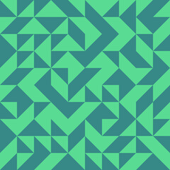 Abstract Geometric Pattern generative computational art illustration