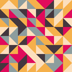 Abstract Geometric Pattern generative computational art illustration