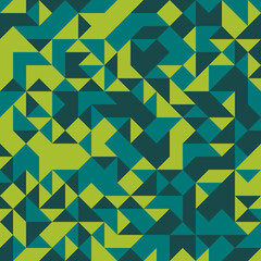 Abstract Geometric Pattern generative computational art illustration