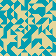 Abstract Geometric Pattern generative computational art illustration