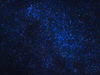 Night sky with stars. Universe filled with stars. Vector background.