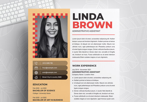 Developer Minimalist Creative Resume Layout