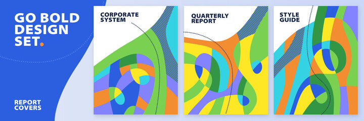 Modern, bold and colorful, abstract vector background with curves for business reports, social posts, presentations, branding and advertising campaigns.