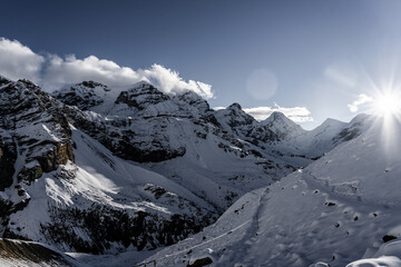 Traveling Nepal Nature Landscape Mountains