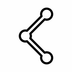 Share Icon Design Vector Template Illustration