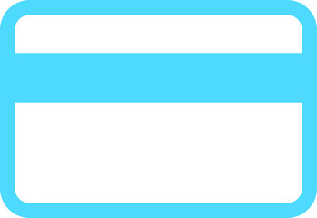 Obraz premium Credit card vector drawing of loyalty buttons on website