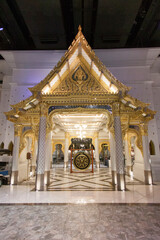 Thailand, Bangkok. Interior of a building in ICONSIAM, a mixed-use development on the banks of the Chao Phraya River.