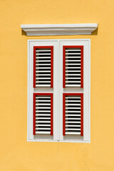Architecture buildings Oranjestad, Aruba.